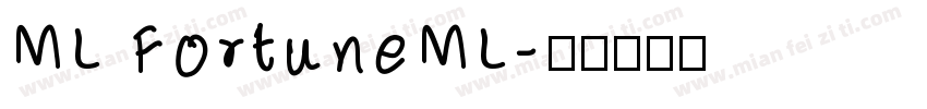 ML FortuneML字体转换